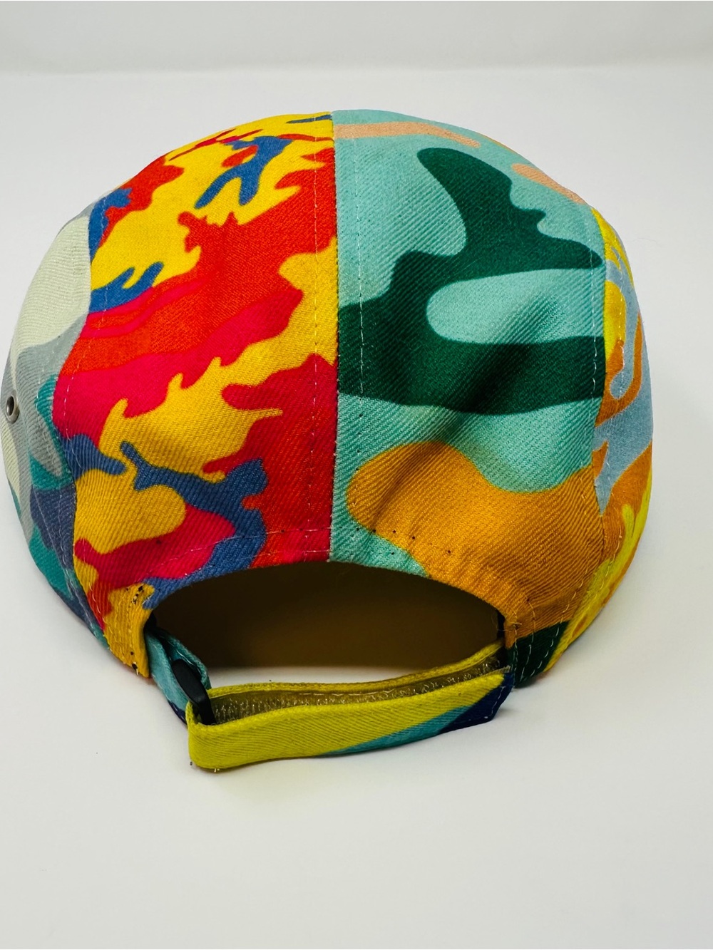 Andy Warhol Foundation New Era 5-Panel Hat Camo Pop Art Adjustable Hook Loop - Picture 3 of 15